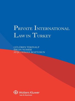 cover image of Private International Law in Turkey